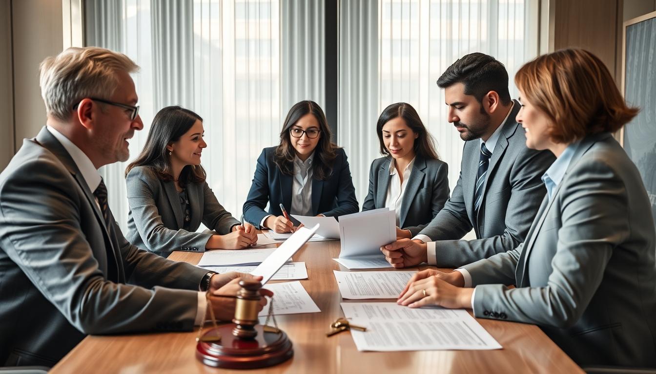 Senior legal support team